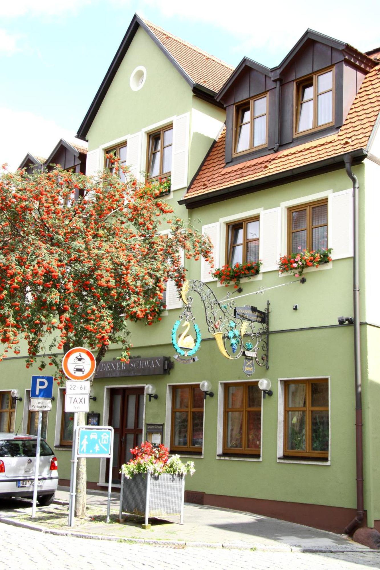 Goldener Schwan Hotel Garni Bad Windsheim Extérieur photo